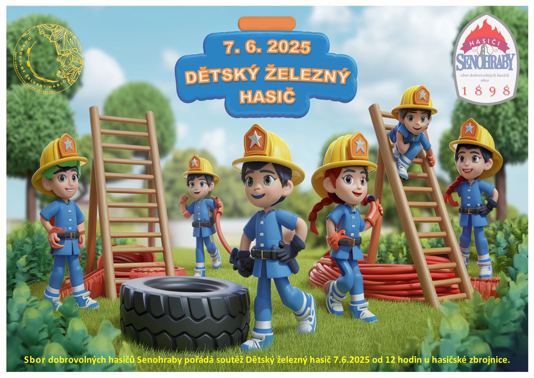 Dětský železný hasič 2025