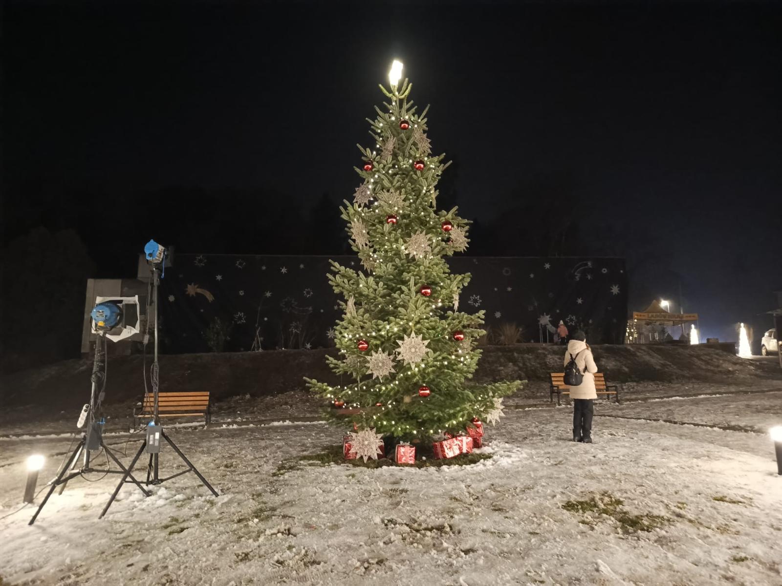 Rozsvícení vánočního stromku